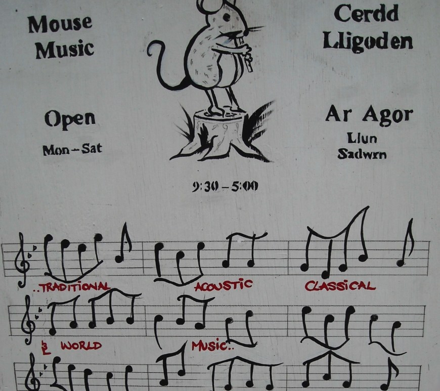 Mouse Music Logo Llanidloes